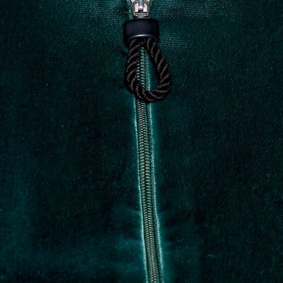 Like new! Giorgio Armani Emerald Green Velvet Nehru Evening Jacket - Picture 5 of 14